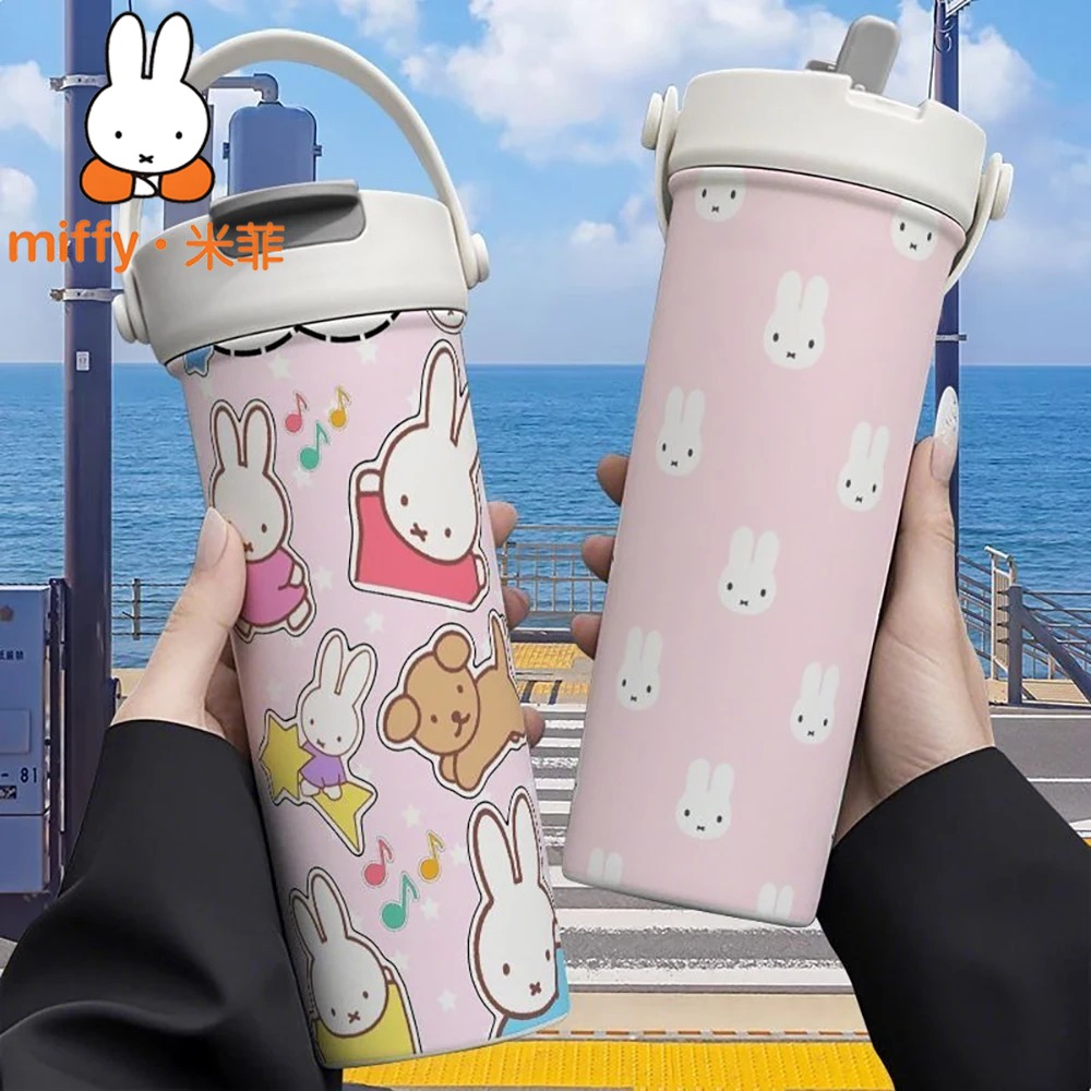 Coffee Tea Japan - Copo Térmico Portátil Miffy Rabbit com