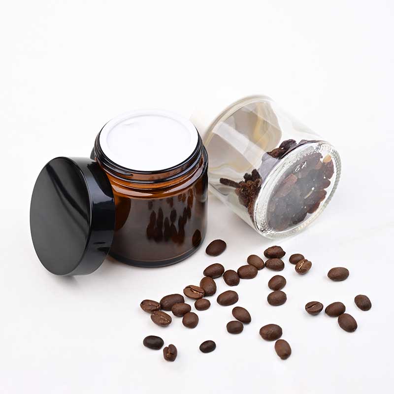 Coffee Tea Beans - Frasco de vidro portátil para armazenamento