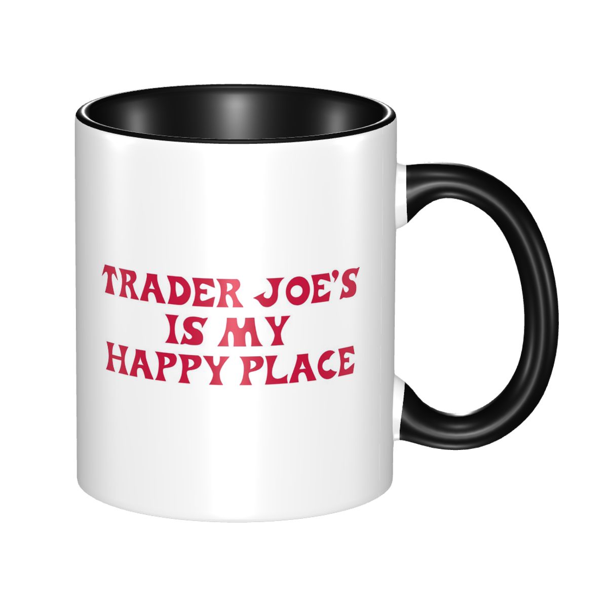 Coffee And Tea Quotes Funny - Caneca Divertida com Citação 'Trader Joe's