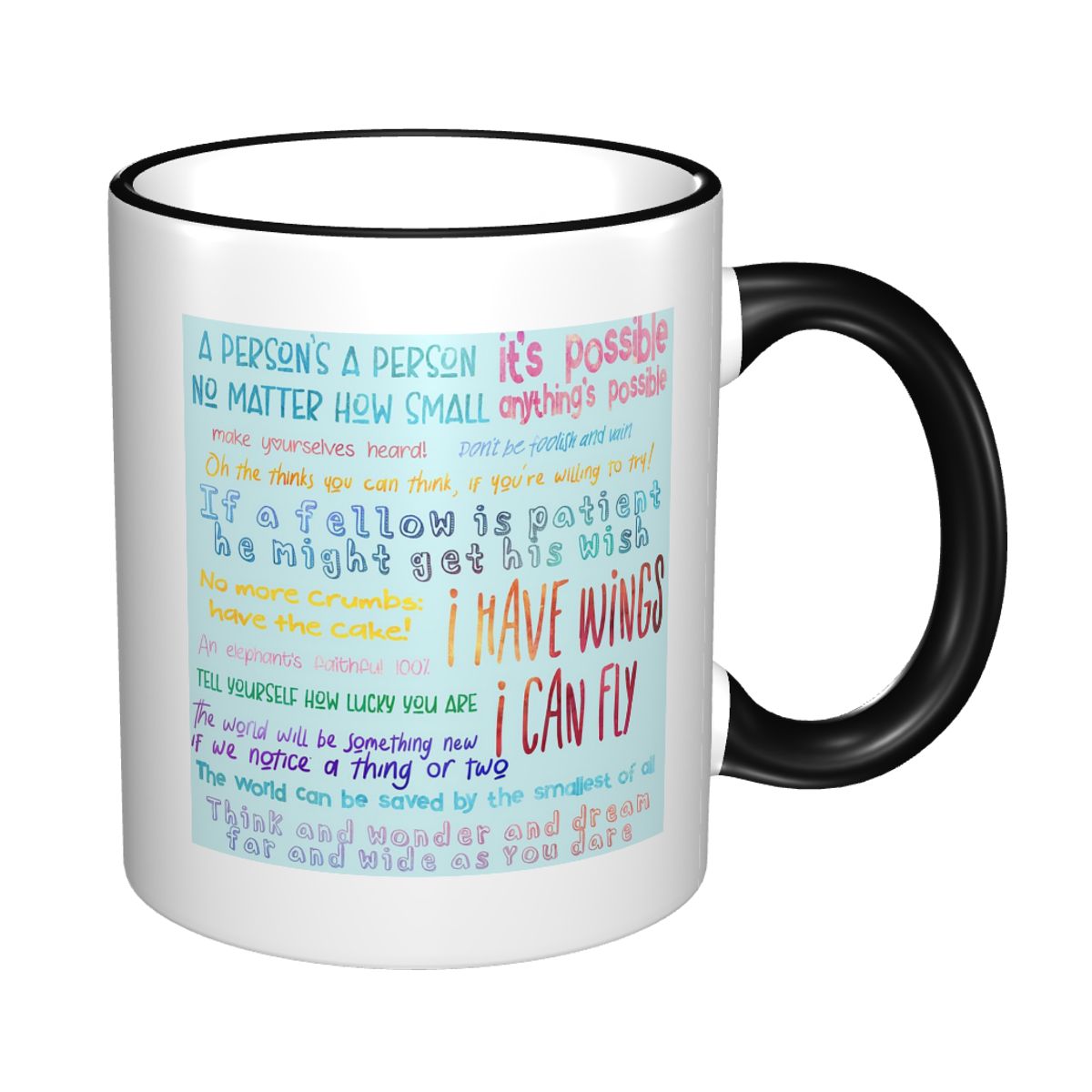Coffee And Tea Quotes Funny - Conjunto de Canecas com Citações Seussical,