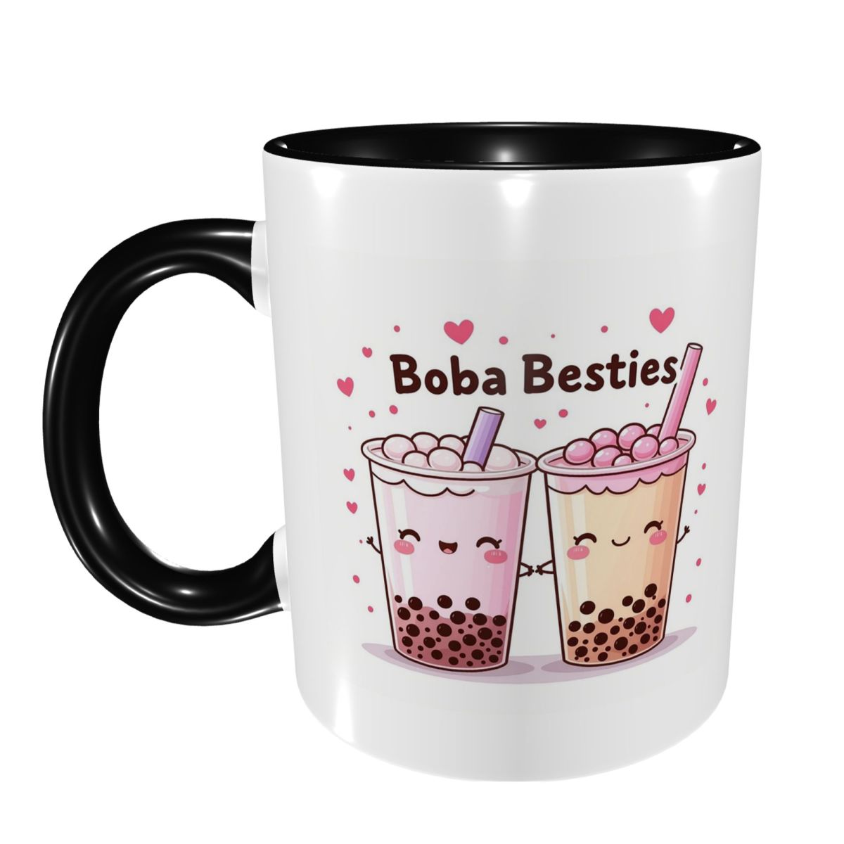 Coffee Tea Boba - Caneca de Chá Boba Besties, Caneca