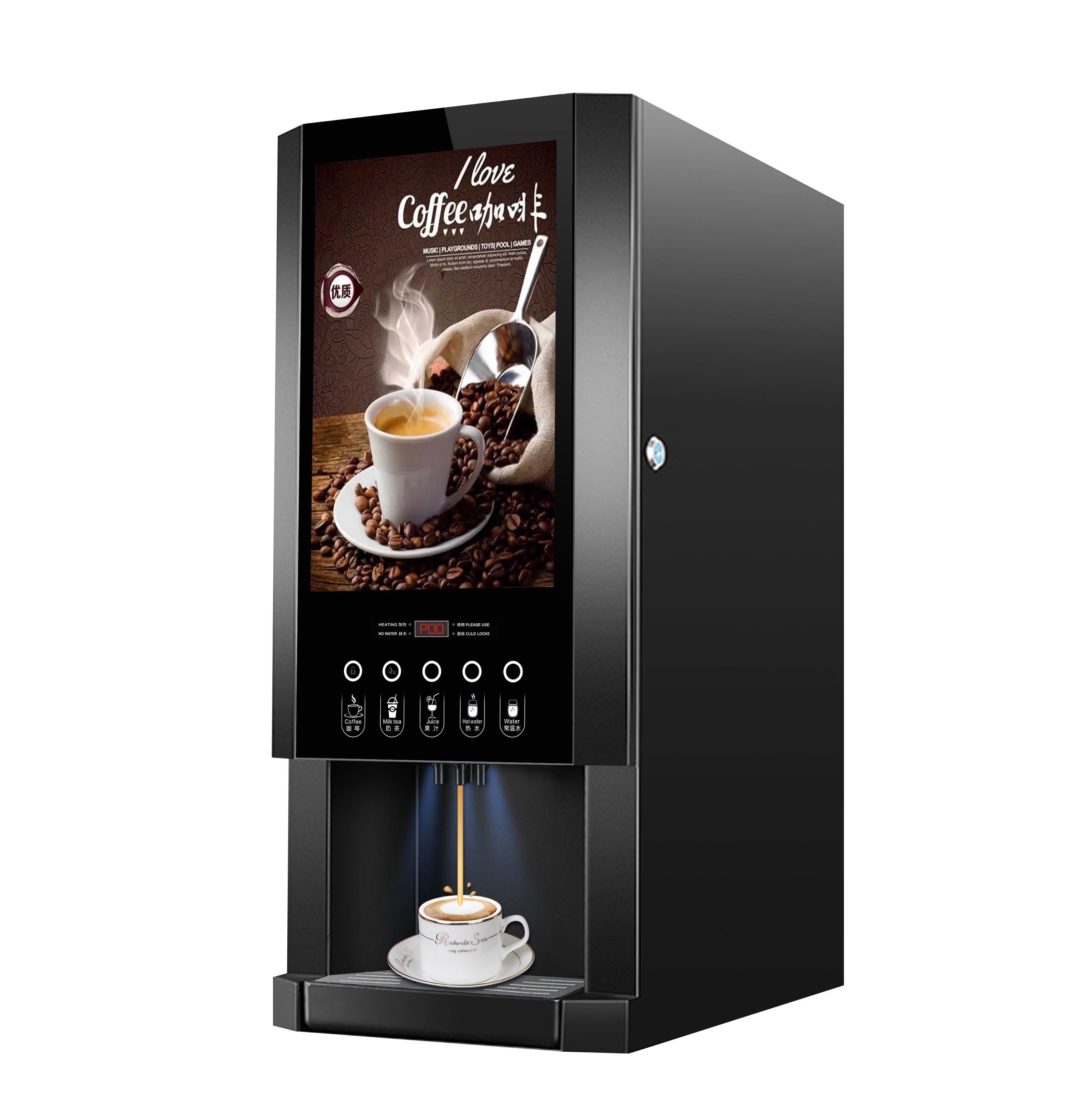 Coffee Tea Vending Machine For Office - Máquina de Café Instantâneo Automática E-30SW,
