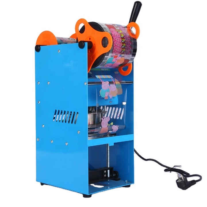 Coffee Tea Boba - Seladora Semiautomática de Copos Pequenos para