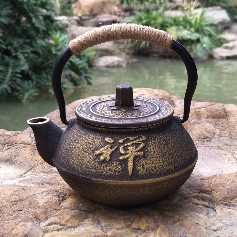 Cast Iron Teapot - Bule de chá de ferro fundido,