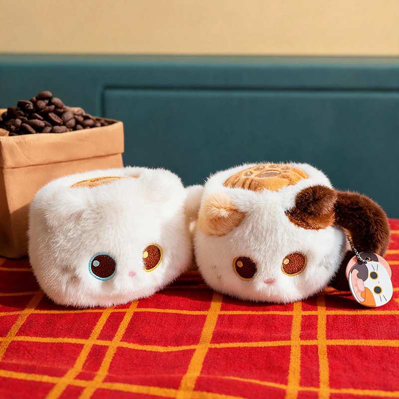 Brinquedo de Pelúcia Gato Fofo - Coffee Tea Espresso Machines avaliação e preço
