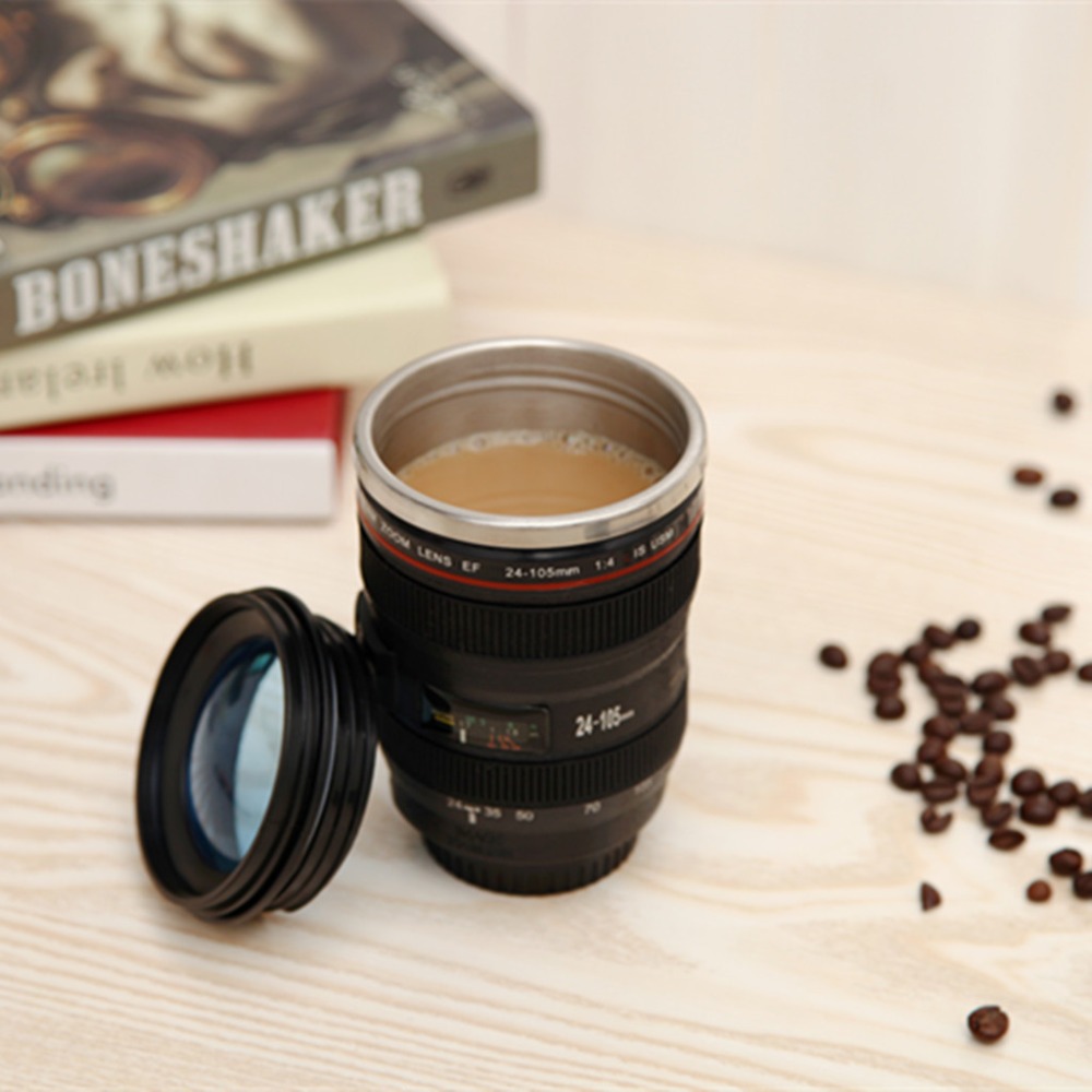Caneca de lente de câmera inte - Coffee Tea Japan avaliação e preço