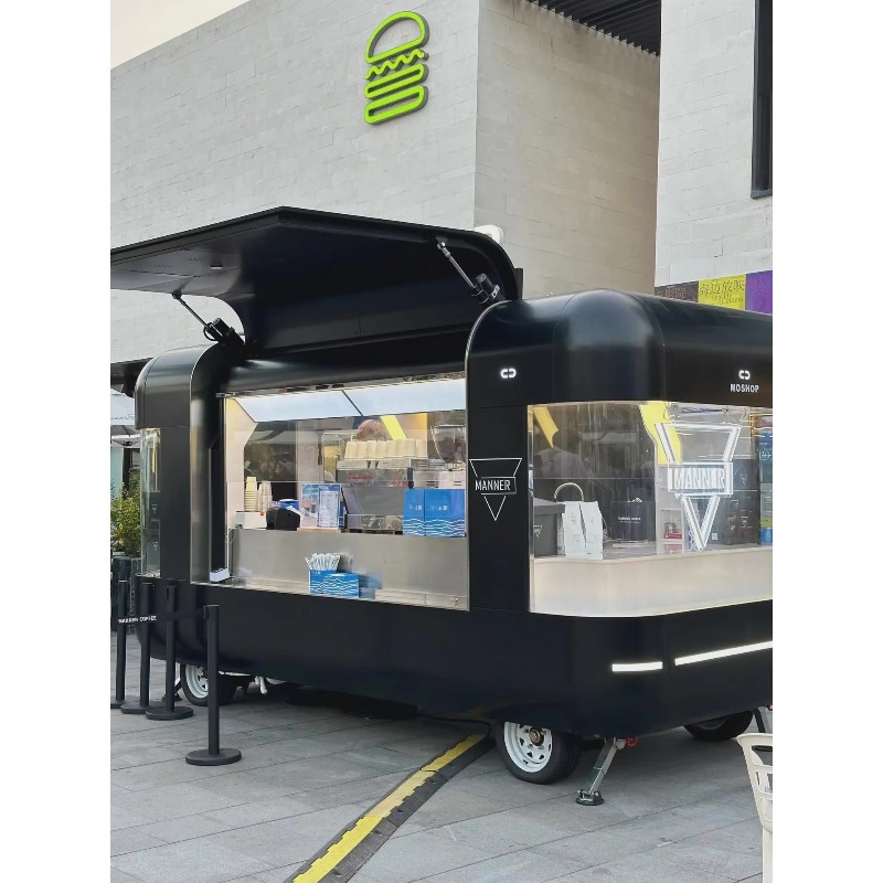Trailer de Comida Móvel com Co - Coffee Tea Boba avaliação e preço