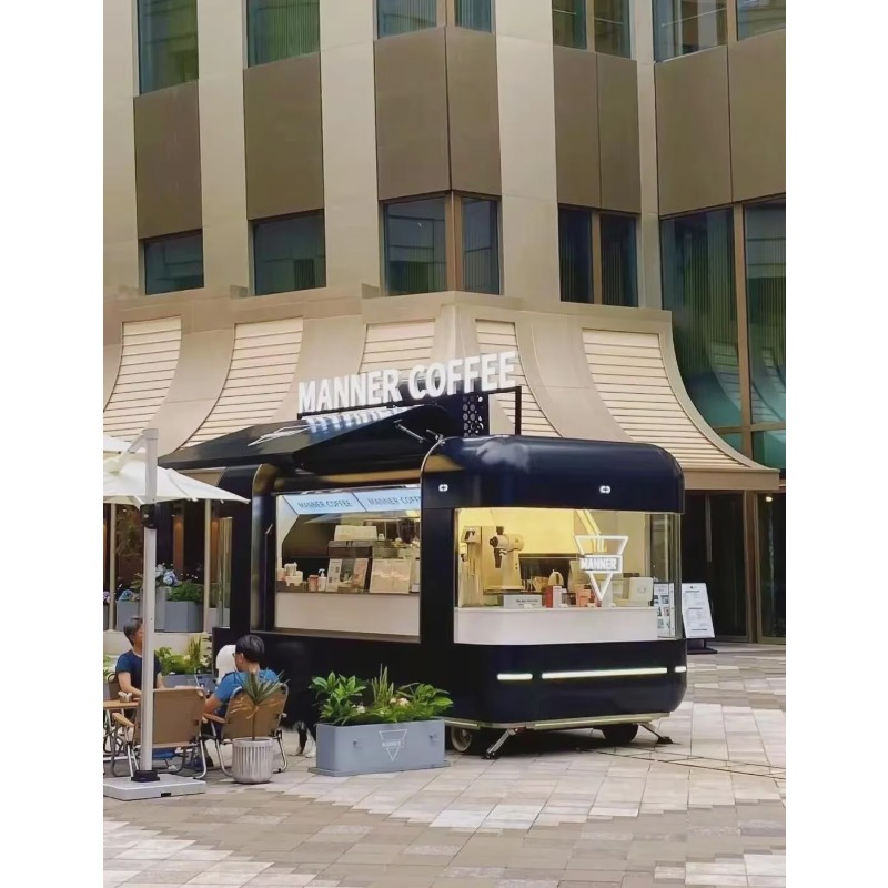 Trailer de Comida Móvel com Co - Coffee Tea Boba avaliação e preço
