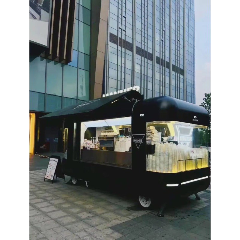 Trailer de Comida Móvel com Co - Coffee Tea Boba avaliação e preço