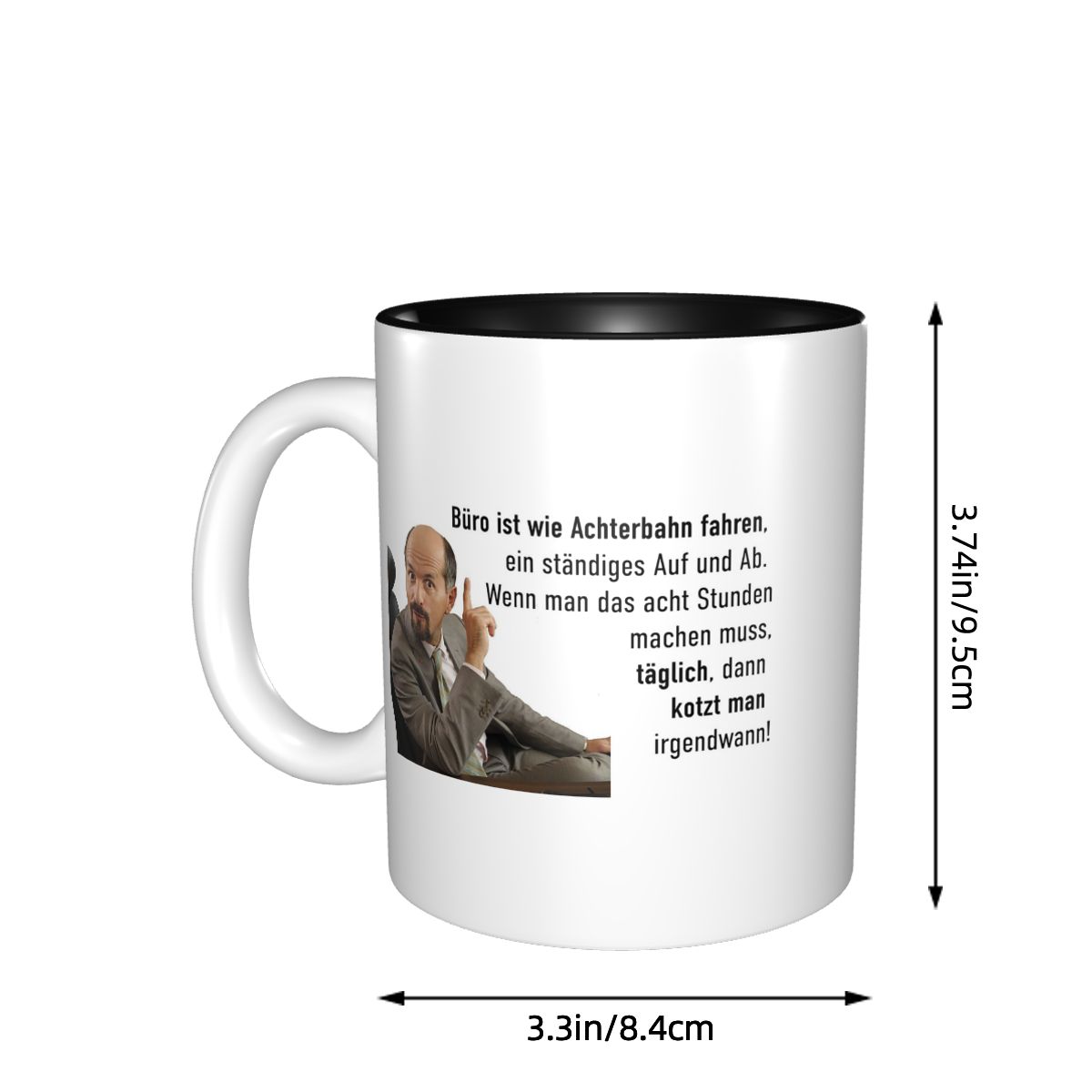 Caneca de Cerâmica Engraçada c - Coffee And Tea Quotes Funny avaliação e preço