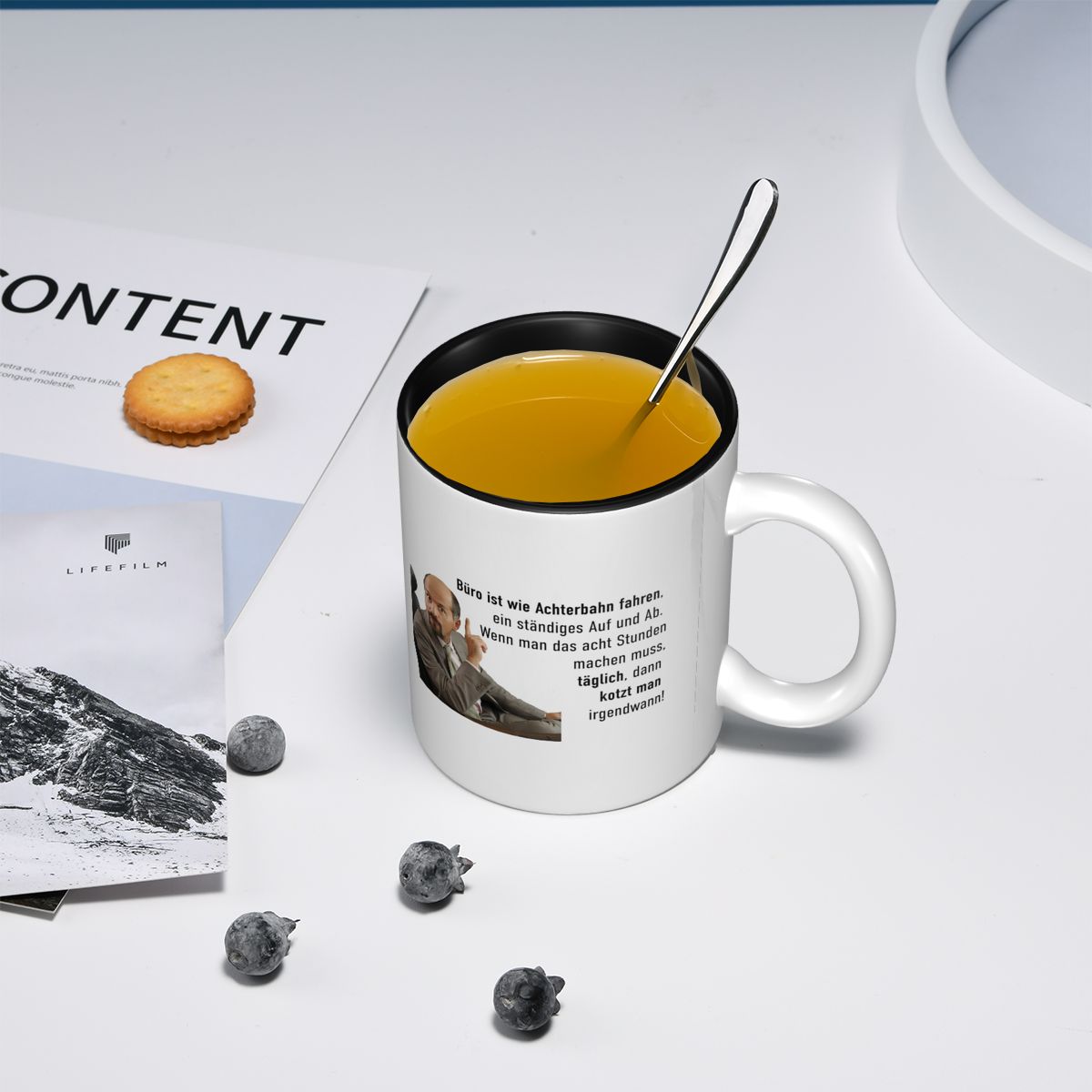 Caneca de Cerâmica Engraçada c - Coffee And Tea Quotes Funny avaliação e preço