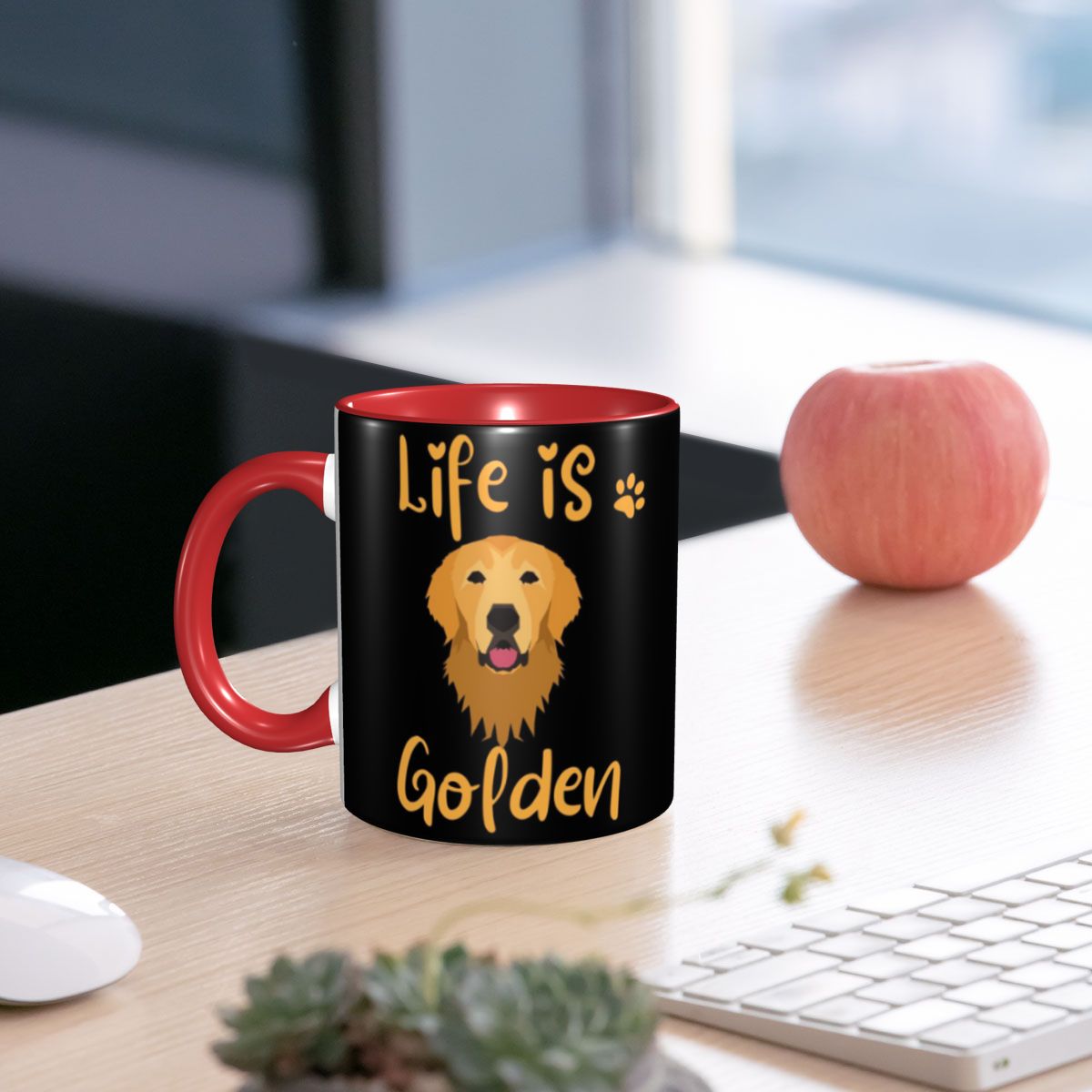Caneca com Citação GOLDEN RETR - Coffee And Tea Quotes Funny avaliação e preço