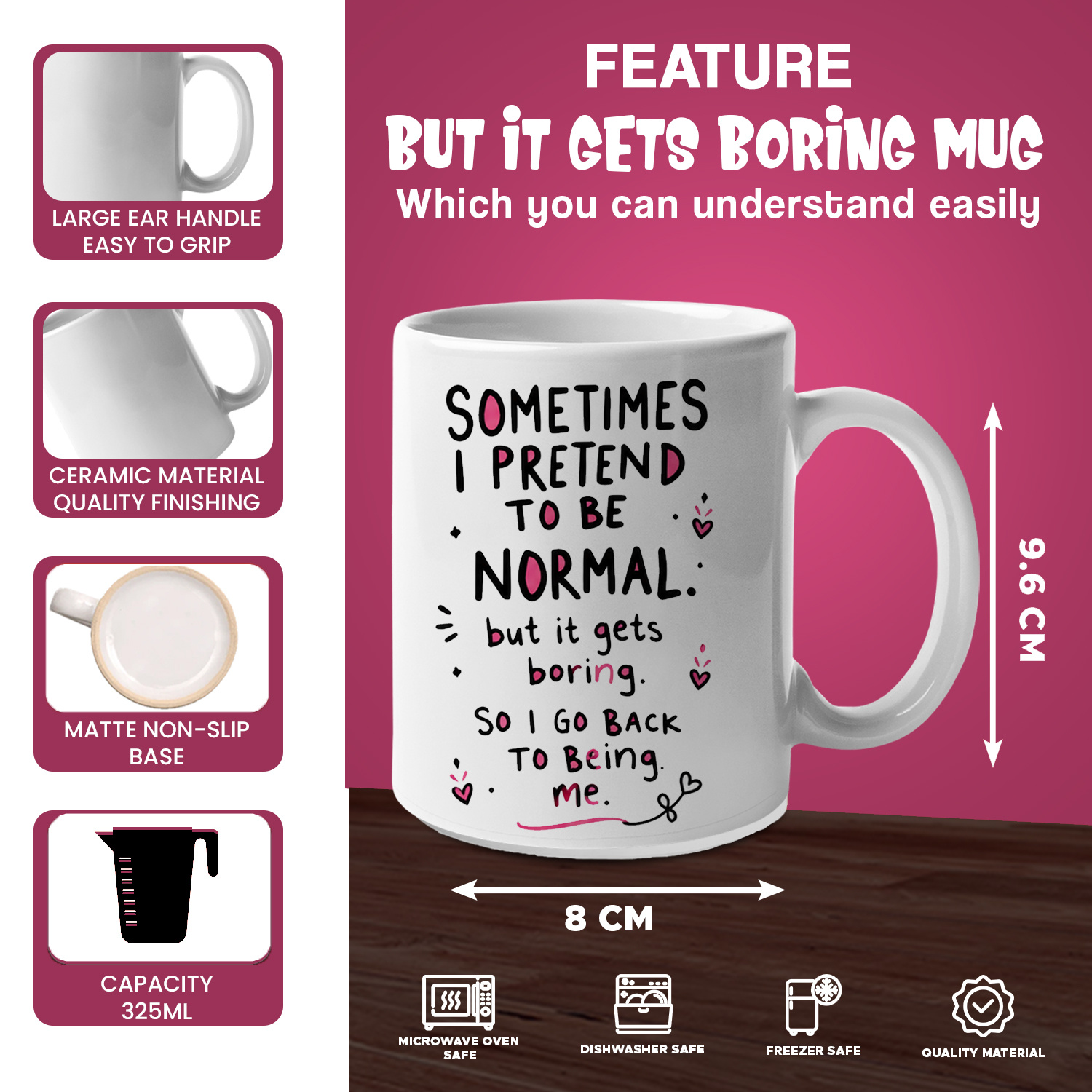Caneca de Café Engraçada com F - Coffee And Tea Quotes Funny avaliação e preço