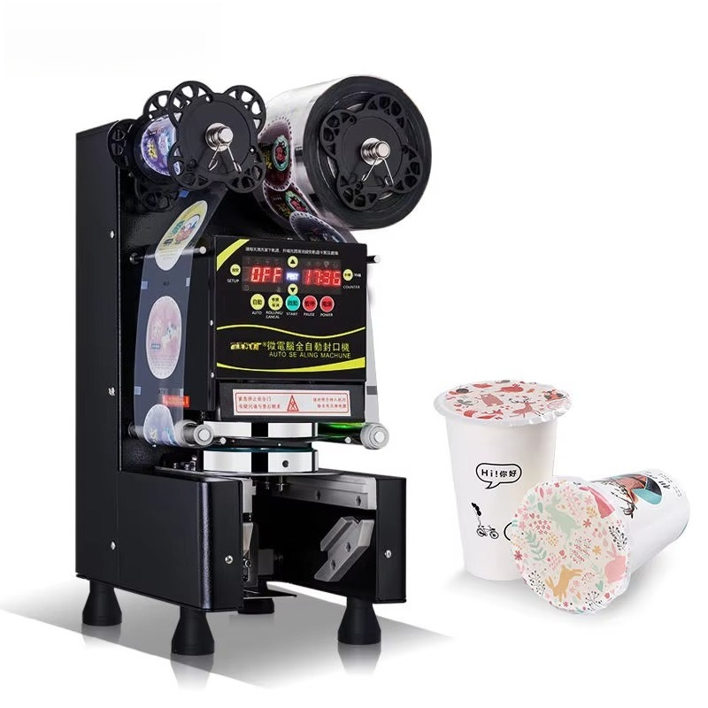 Totalmente automático papel le - Coffee Tea Boba avaliação e preço