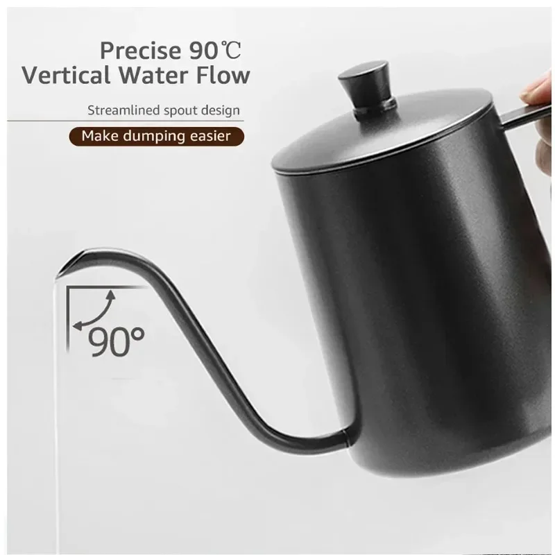 Chaleira de gotejamento de aço - Coffee Tea Pot avaliação e preço