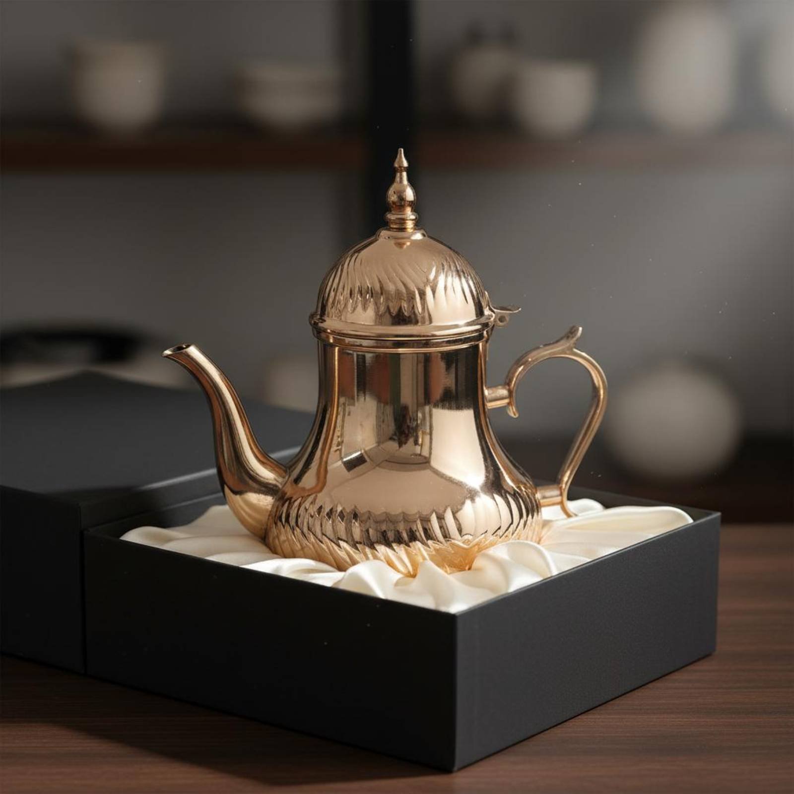 Cafeteira Árabe Dallah Polida  - Coffee Tea Pot avaliação e preço