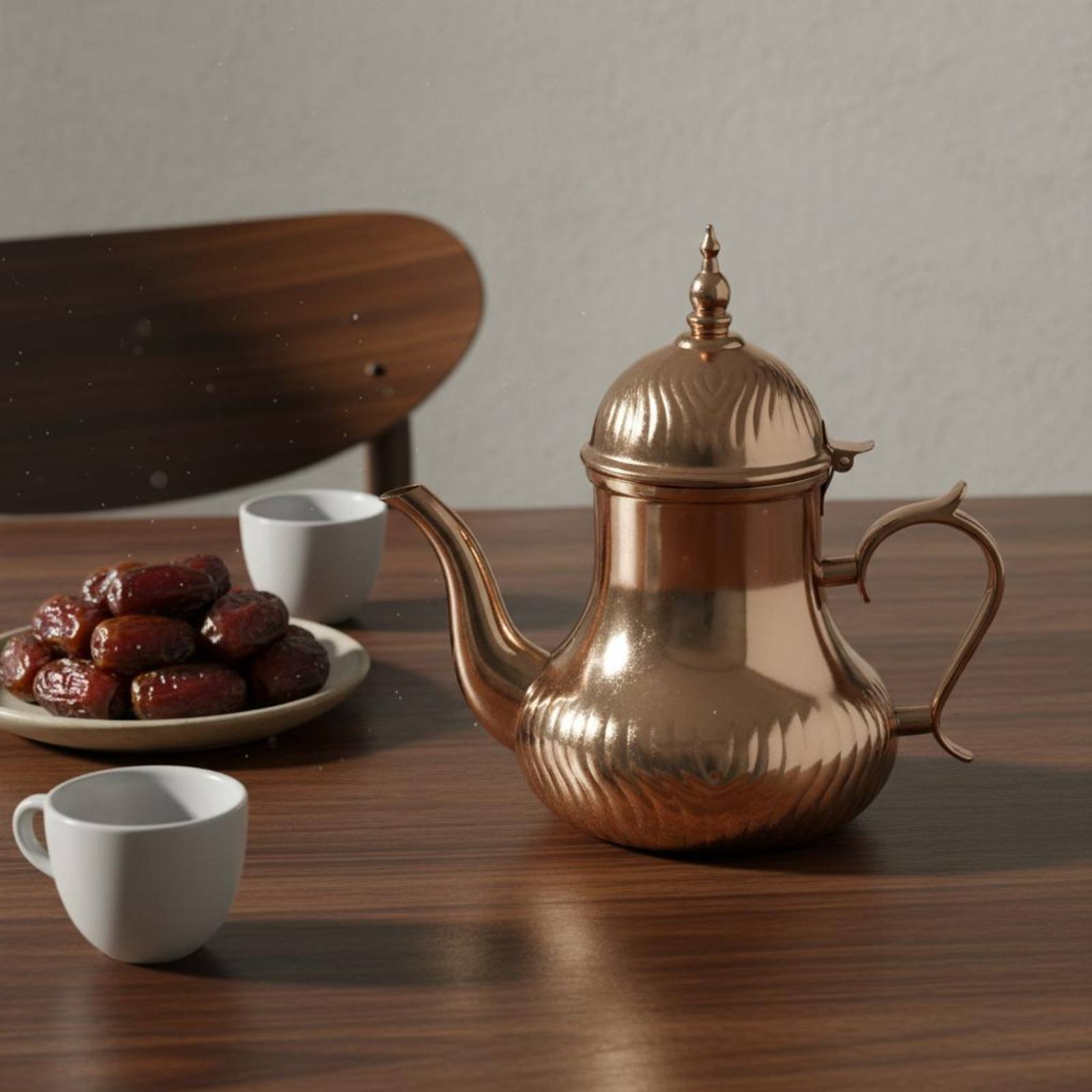 Cafeteira Árabe Dallah Polida  - Coffee Tea Pot avaliação e preço