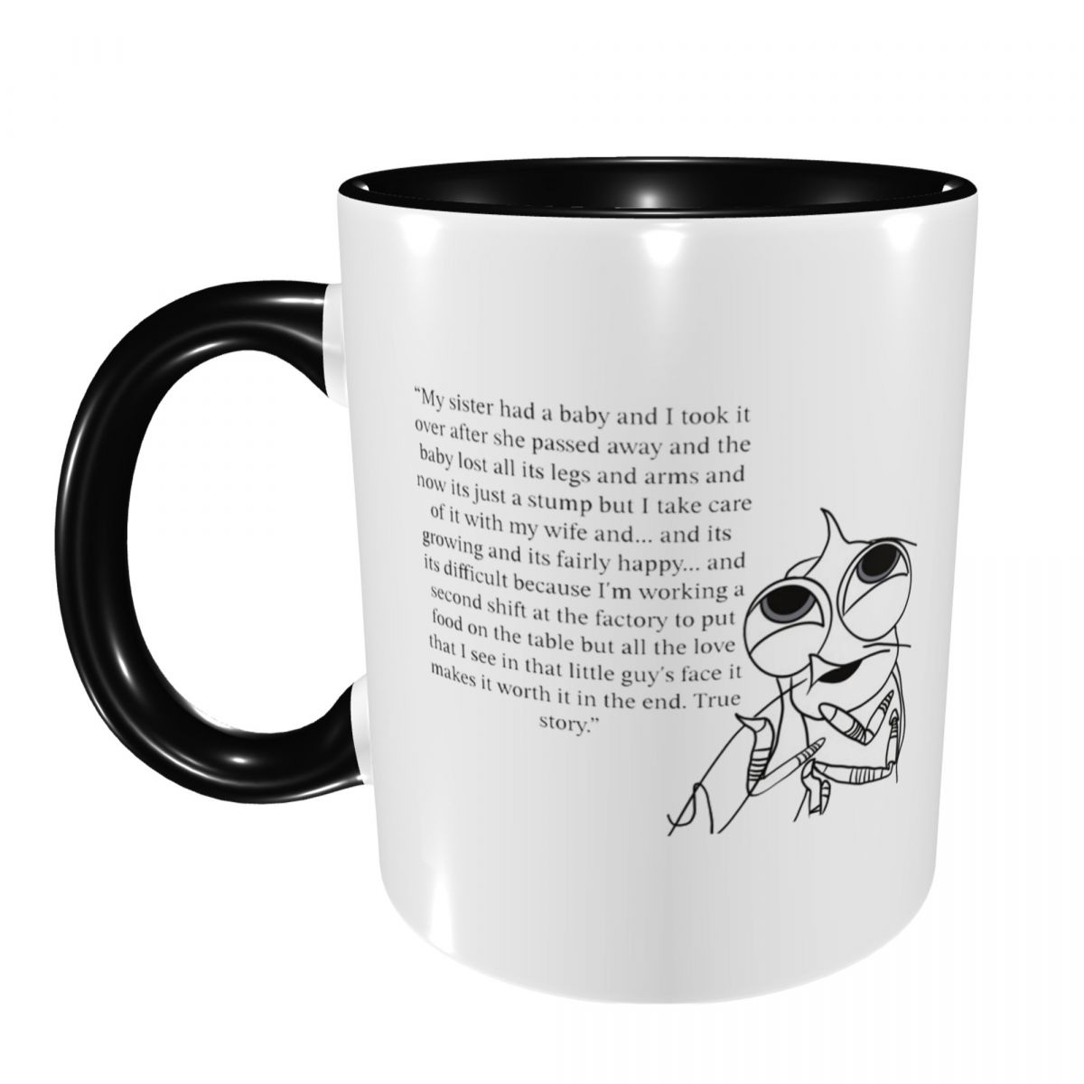 Caneca de Cerâmica Engraçada S - Coffee And Tea Quotes Funny avaliação e preço