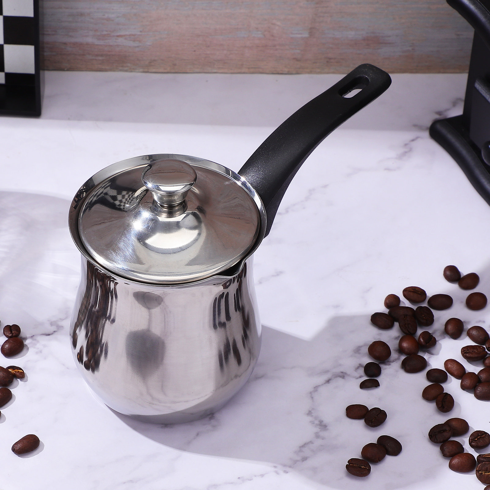 Panela de Café Turca em Aço In - Coffee Tea Pot avaliação e preço