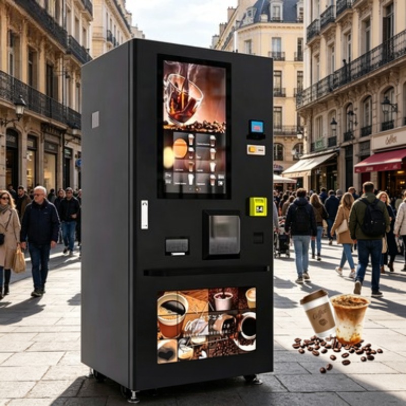 Máquina de Café Instantâneo co - Coffee Tea Vending Machine For Office avaliação e preço