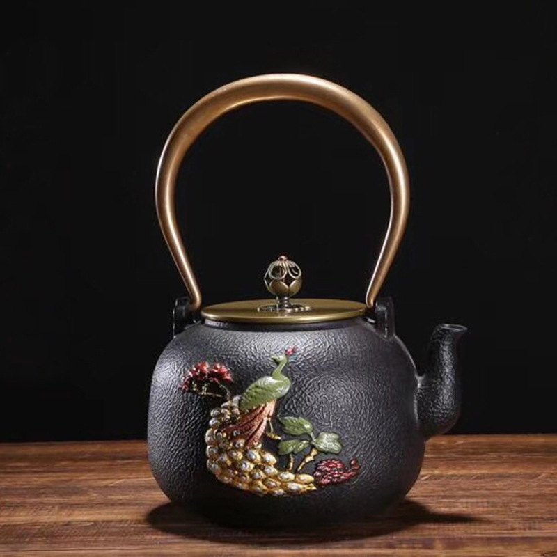 1.4 bule de chá japonês requin - Cast Iron Teapot avaliação e preço