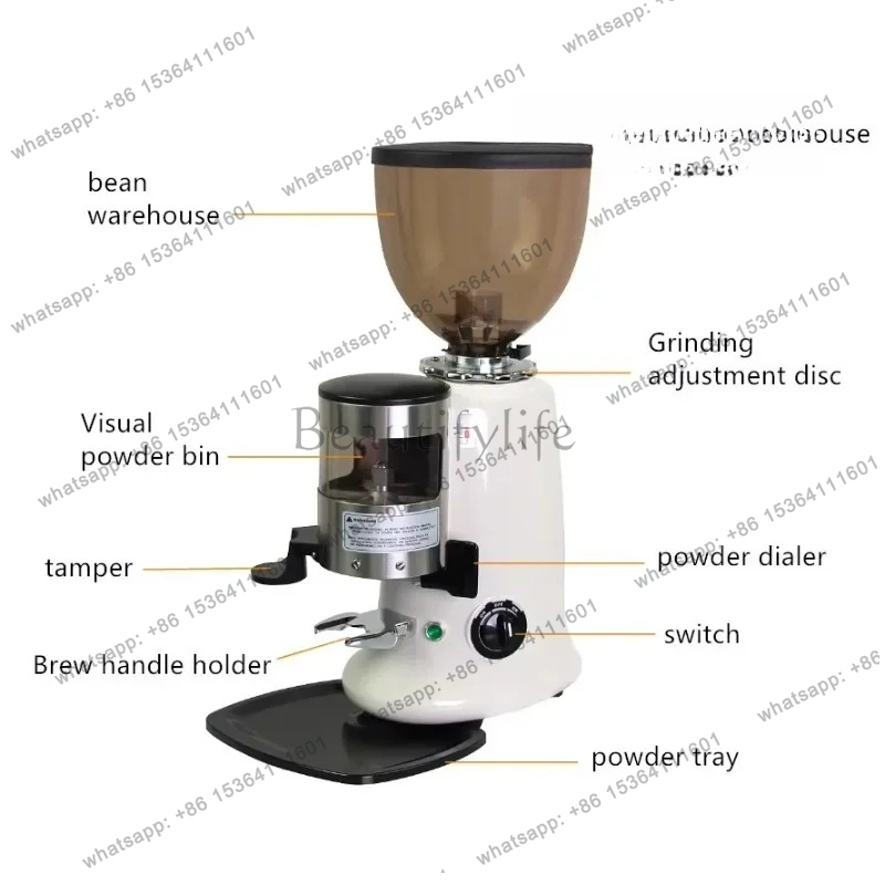 Moedor de café comercial plano - Coffee Tea Espresso Machines avaliação e preço