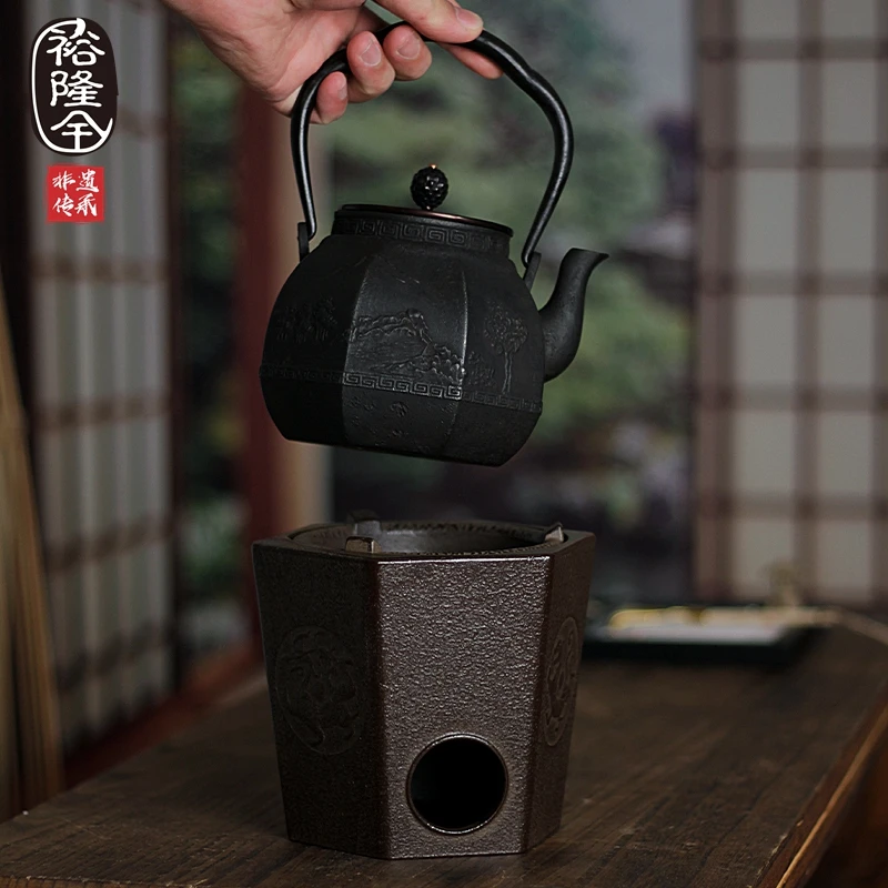 Aquecedor de Chaleira de Ferro - Cast Iron Teapot avaliação e preço