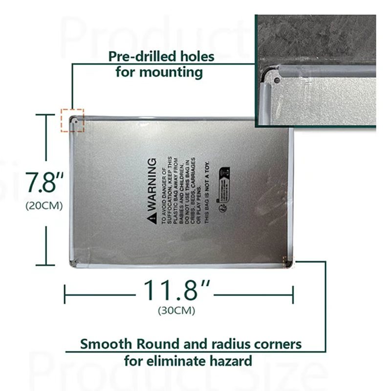 Conjunto de 8 Placas de Metal  - Coffee And Tea Quotes Funny avaliação e preço