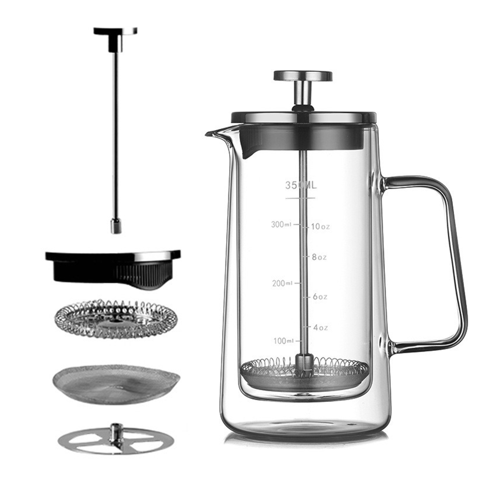 Pote de imprensa francesa de c - Coffee Tea Pot avaliação e preço