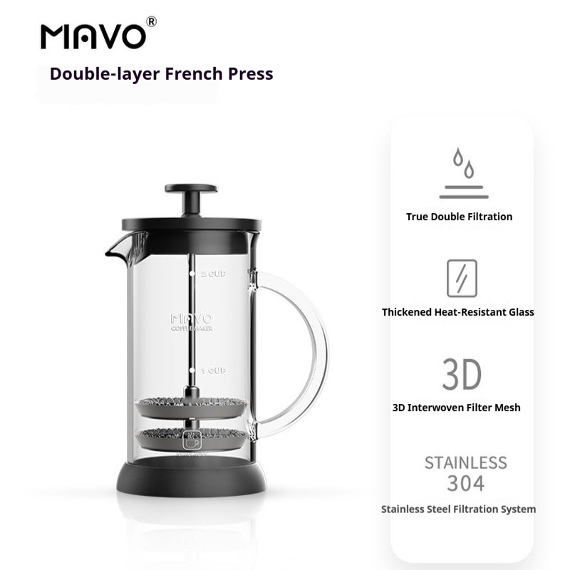 Cafeteira Prensa Francesa MAVO - Coffee Tea Pot avaliação e preço