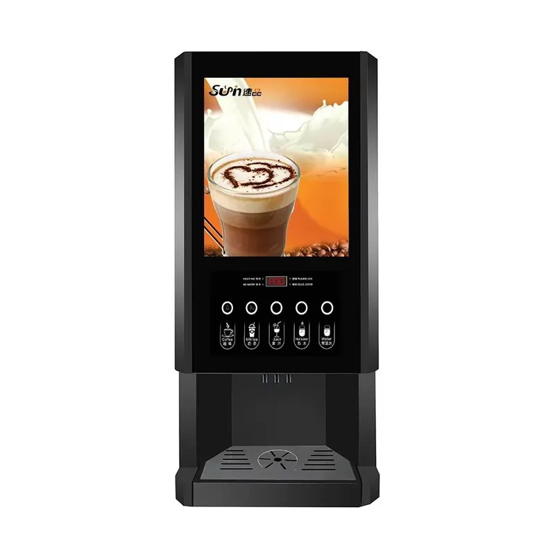 Máquina de Café Instantâneo E3 - Coffee Tea Vending Machine For Office avaliação e preço