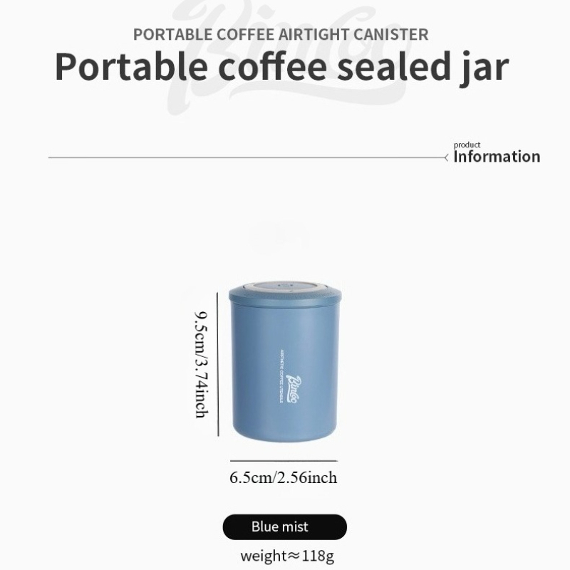 Pote Hermético Portátil Bincoo - Coffee Tea Beans avaliação e preço