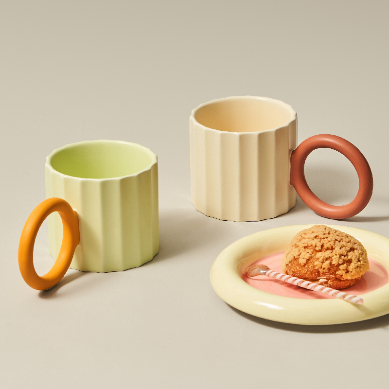Caneca cerâmica com alça grand - Coffee Tea Japan avaliação e preço