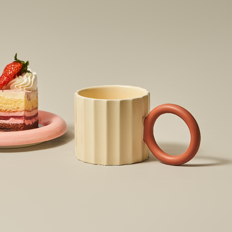 Caneca cerâmica com alça grand - Coffee Tea Japan avaliação e preço