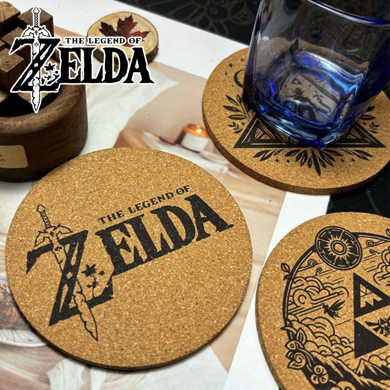 Zelda coaster dos desenhos ani - Coffee Tea Japan avaliação e preço