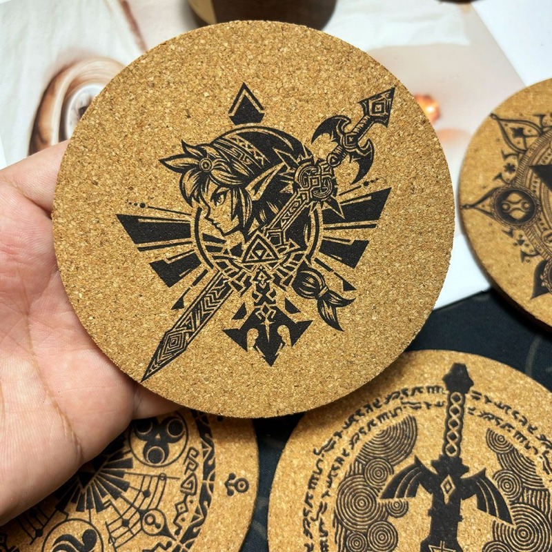 Zelda coaster dos desenhos ani - Coffee Tea Japan avaliação e preço