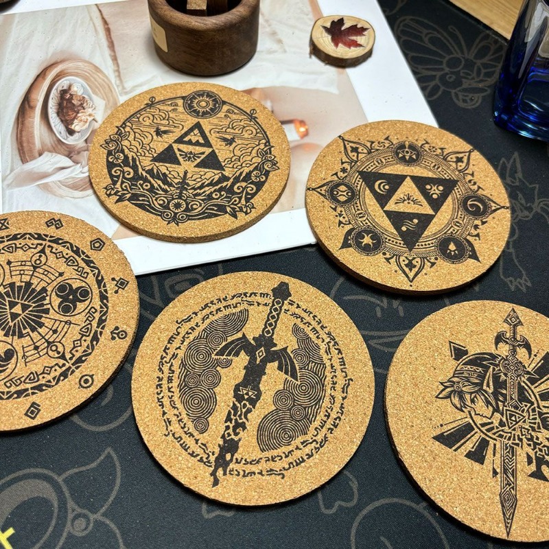 Zelda coaster dos desenhos ani - Coffee Tea Japan avaliação e preço