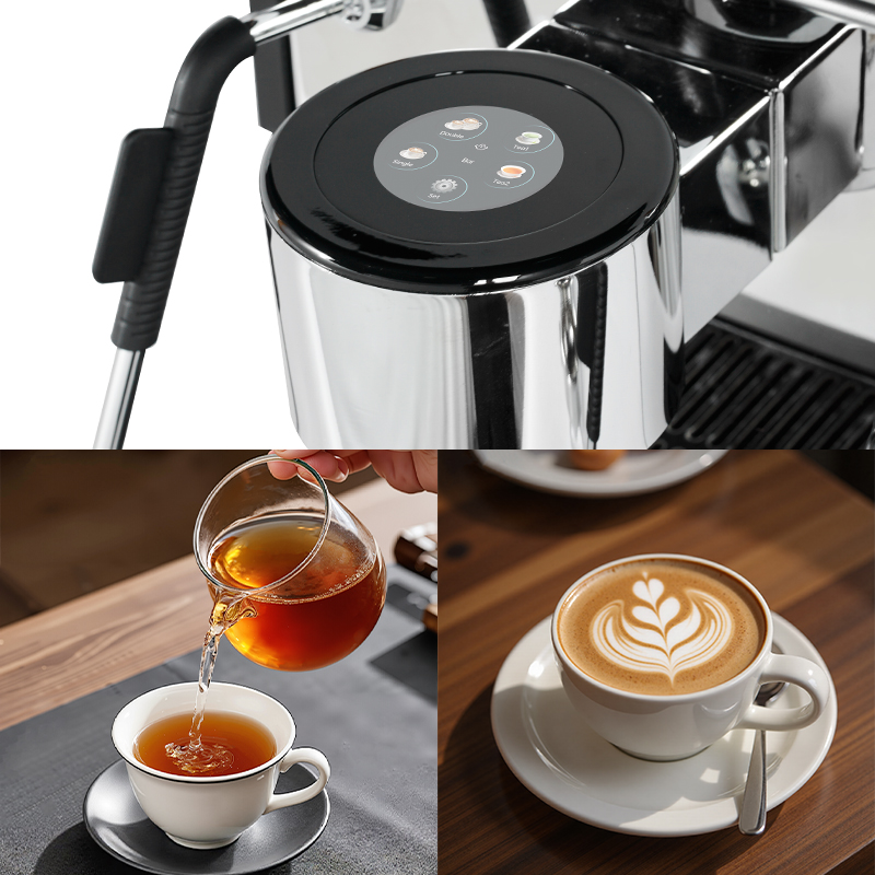 2025 novo estilo semiautomátic - Coffee Tea Espresso Machines avaliação e preço