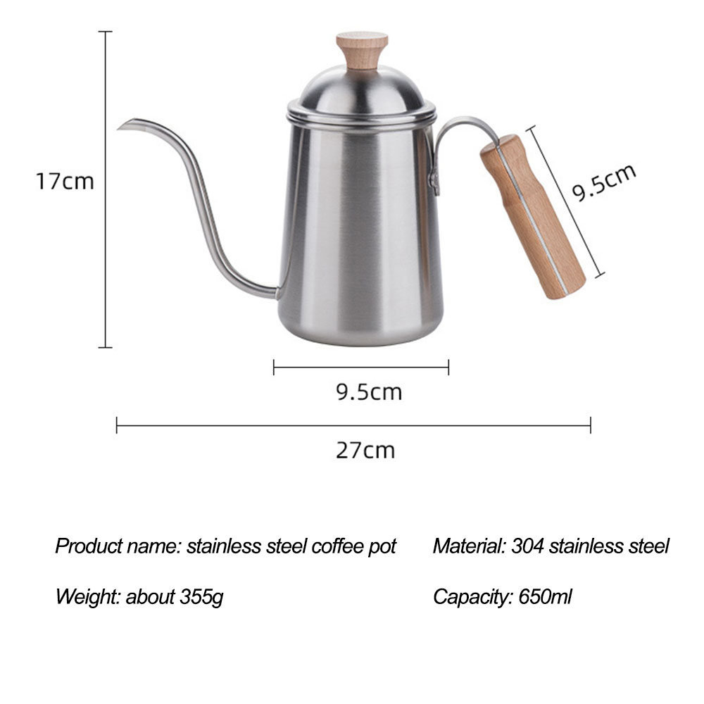Chaleira de café com pescoço d - Coffee Tea Pot avaliação e preço